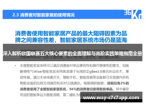 深入解析欧国联赛五大核心要素的全面理解与高阶实践策略指南全册